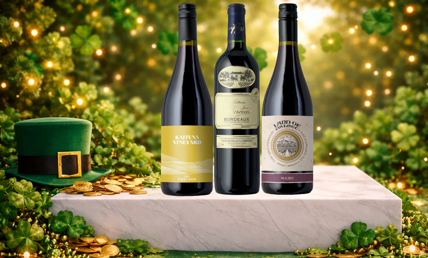 $7.77 PER BOTTLE: Add the Lucky Deals Top Shelf Trio!