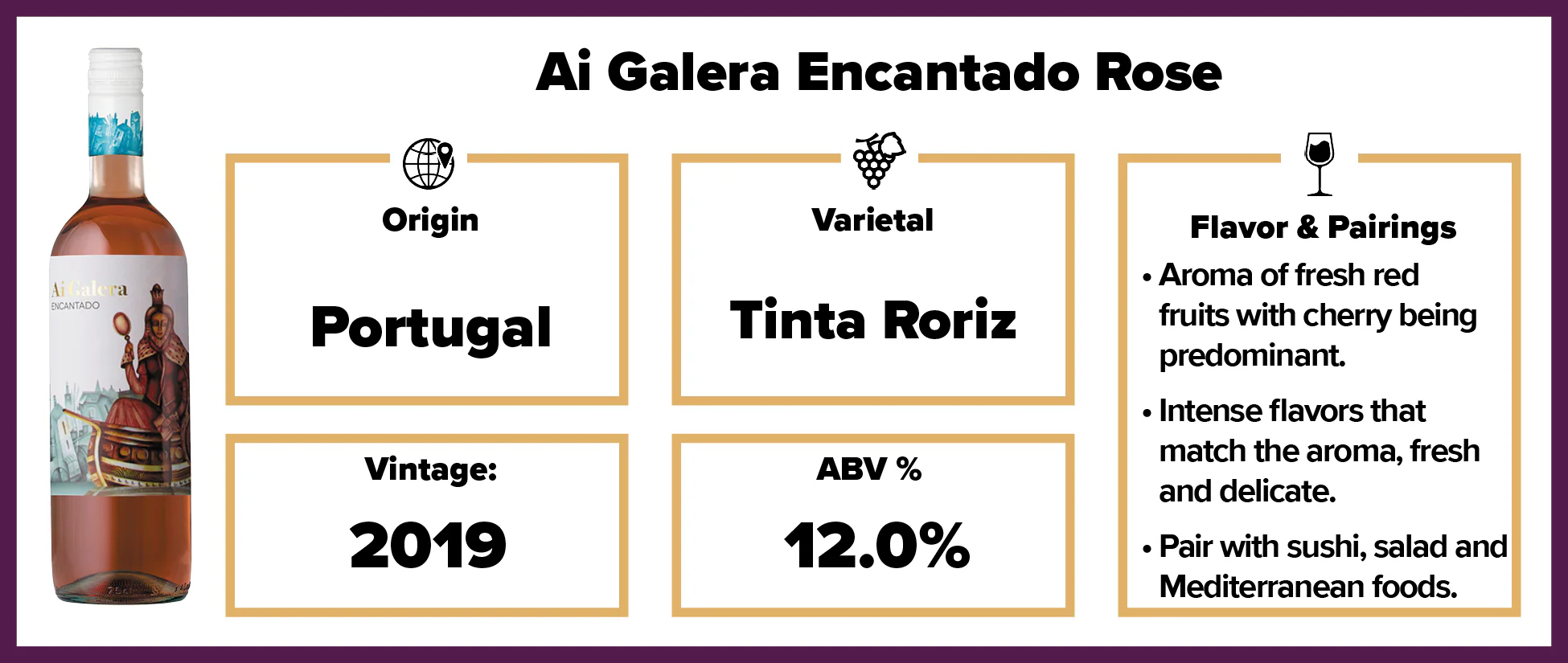 Ai Galera Encantado Rose 2019 BP - Image 2