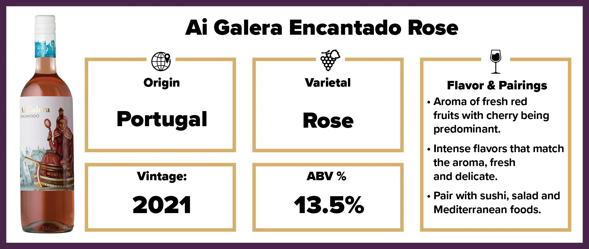 Ai Galera Encantado Rose 2021 - Image 2