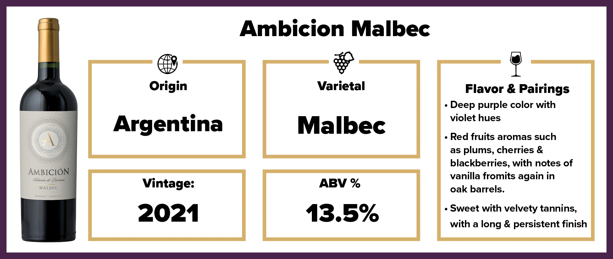 Ambicion Malbec 2021 - Image 2