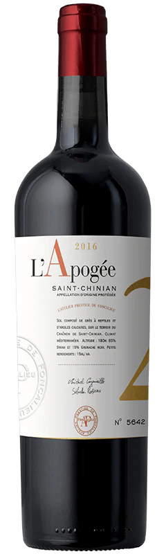 L'Apogee AOP Saint Chinian 2016