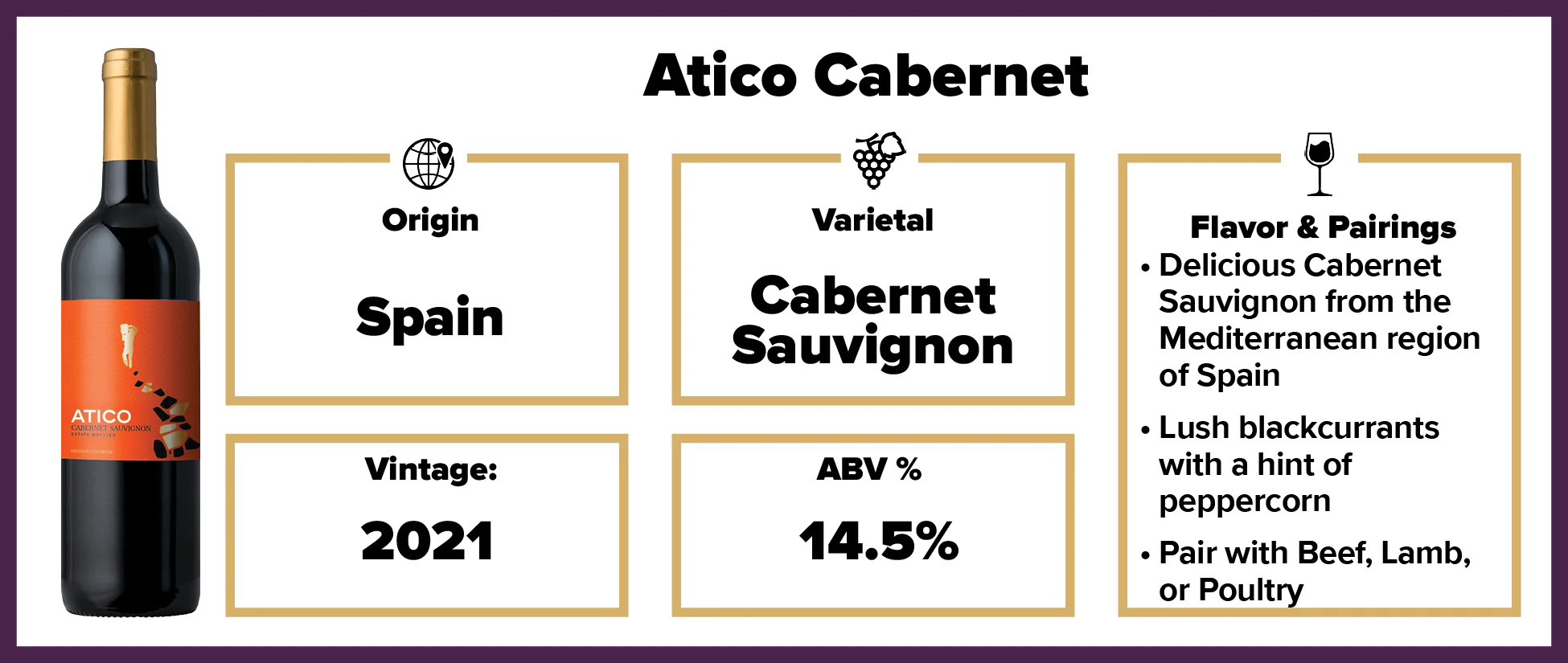 Atico Cabernet 2021 - Image 2