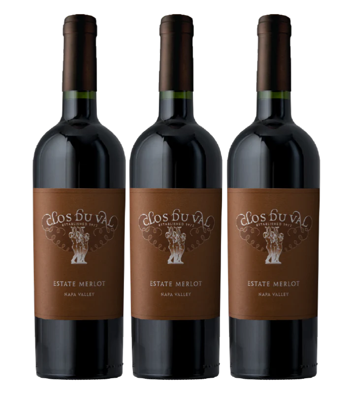 Captain's List Labor Day Special Offer - Clos du Val Estate Merlot 3-Pack