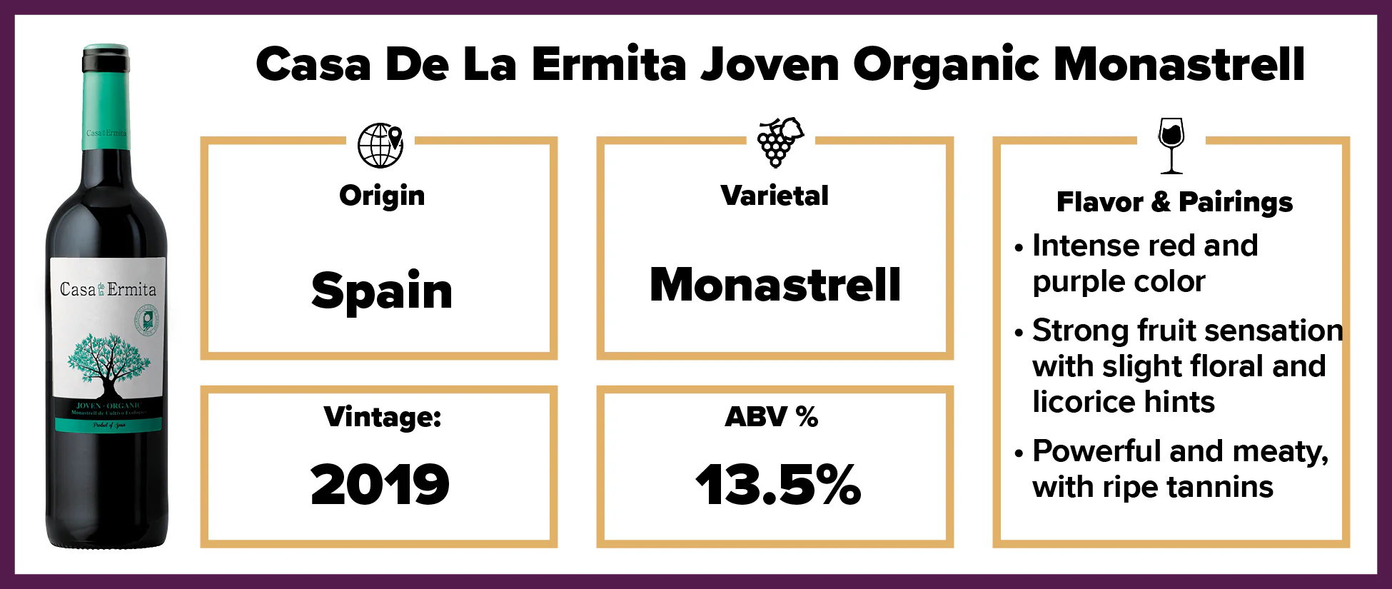 Casa De La Ermita Joven Organic Monastrell - Image 2