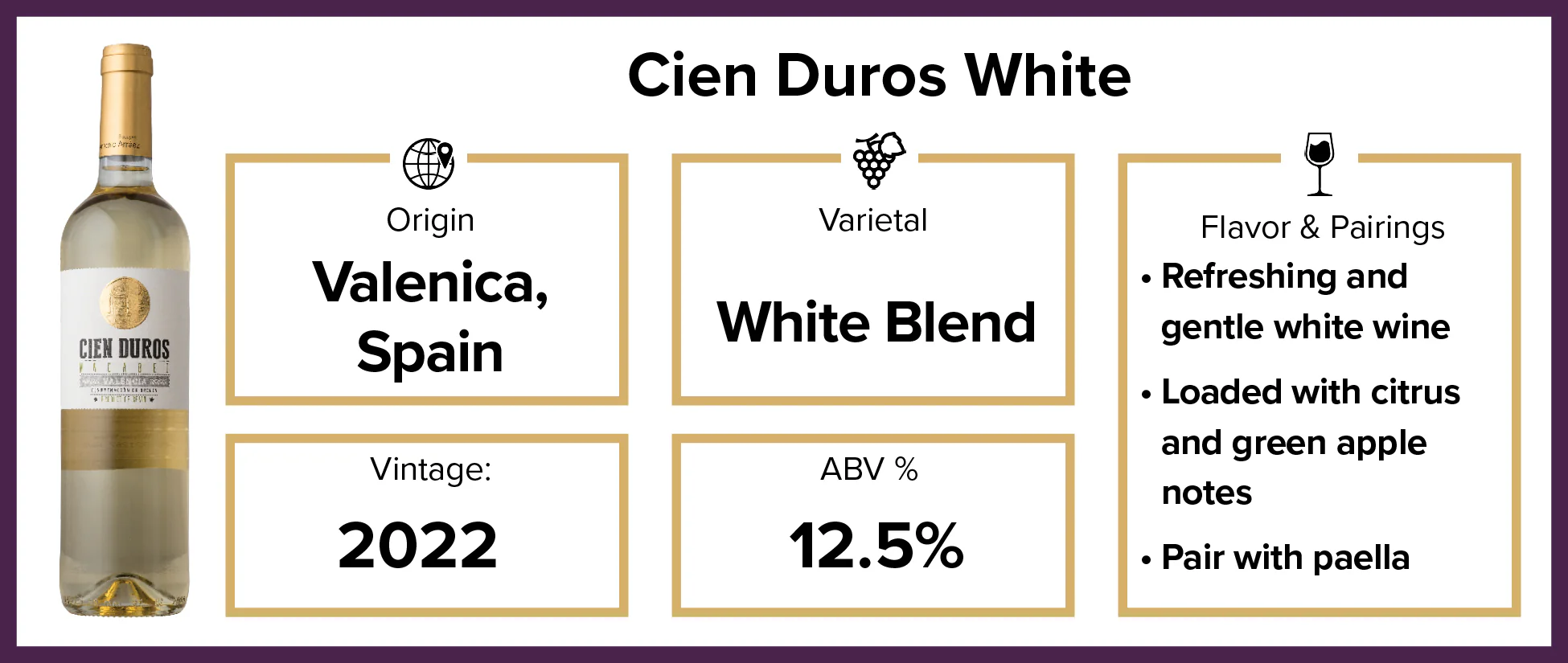 Cien Duros White 2022 - Image 2
