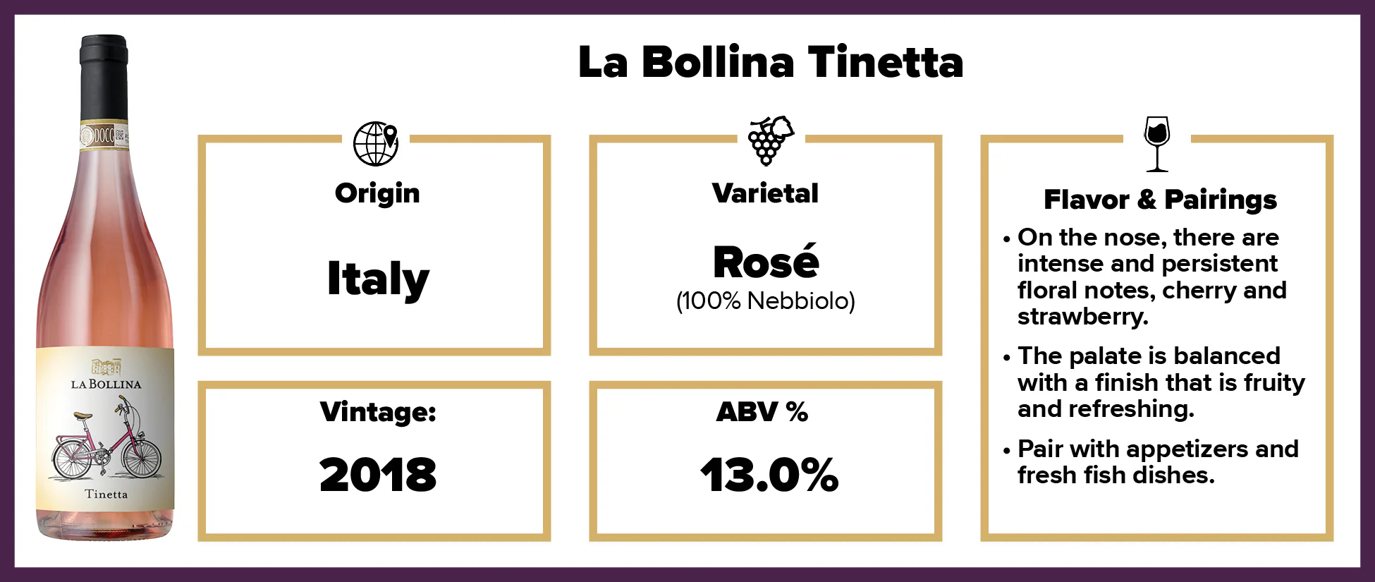 La Bollina Monferrato Chiaretto DOC 2019 - Image 2