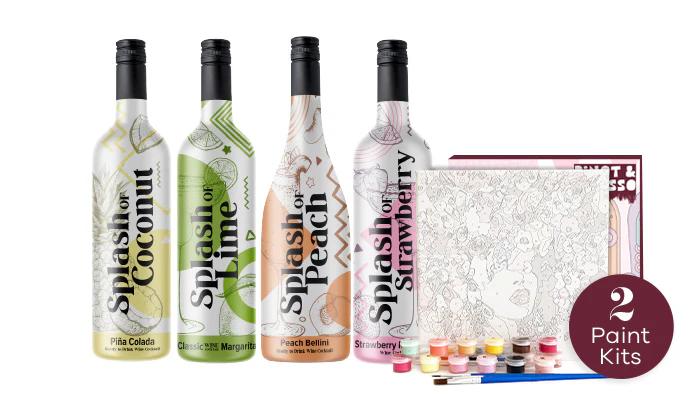 Groupon Paint & Sip 2 Person Party Box