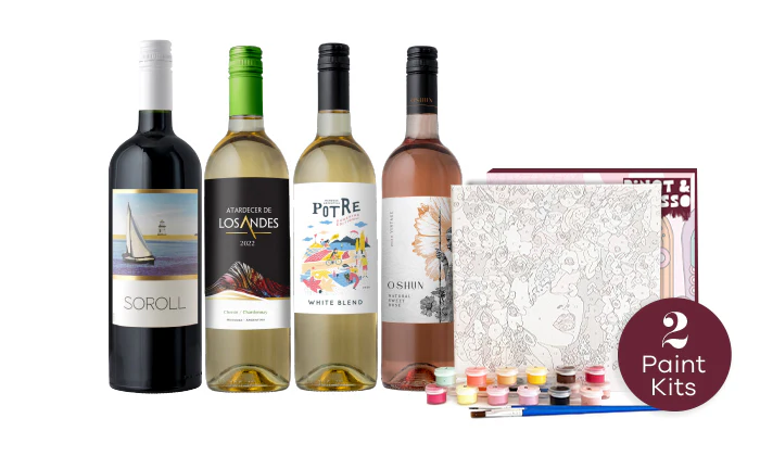 Groupon Paint & Sip 2 Person Party Box - Image 3