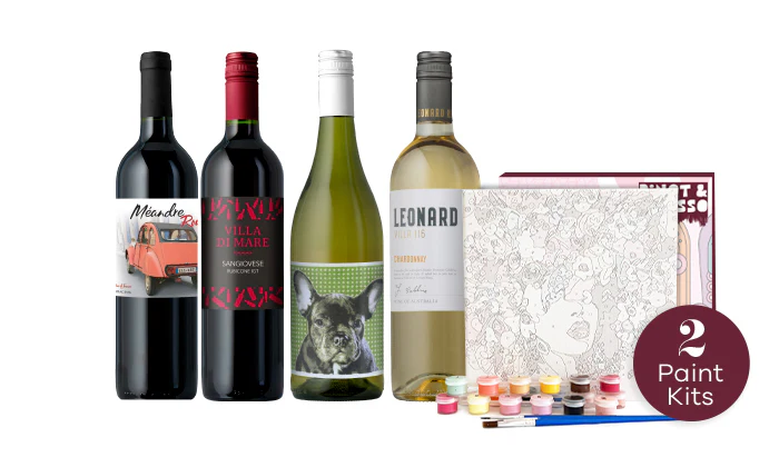 Groupon Paint & Sip 2 Person Party Box - Image 5