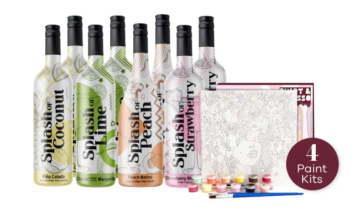 Groupon Paint & Sip 4 Person Party Box - Image 3