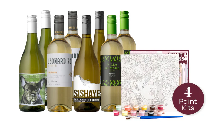 Groupon Paint & Sip 4 Person Party Box - Image 5
