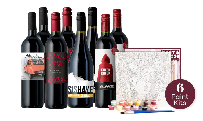 Groupon Paint & Sip 6 Person Party Box - Image 4