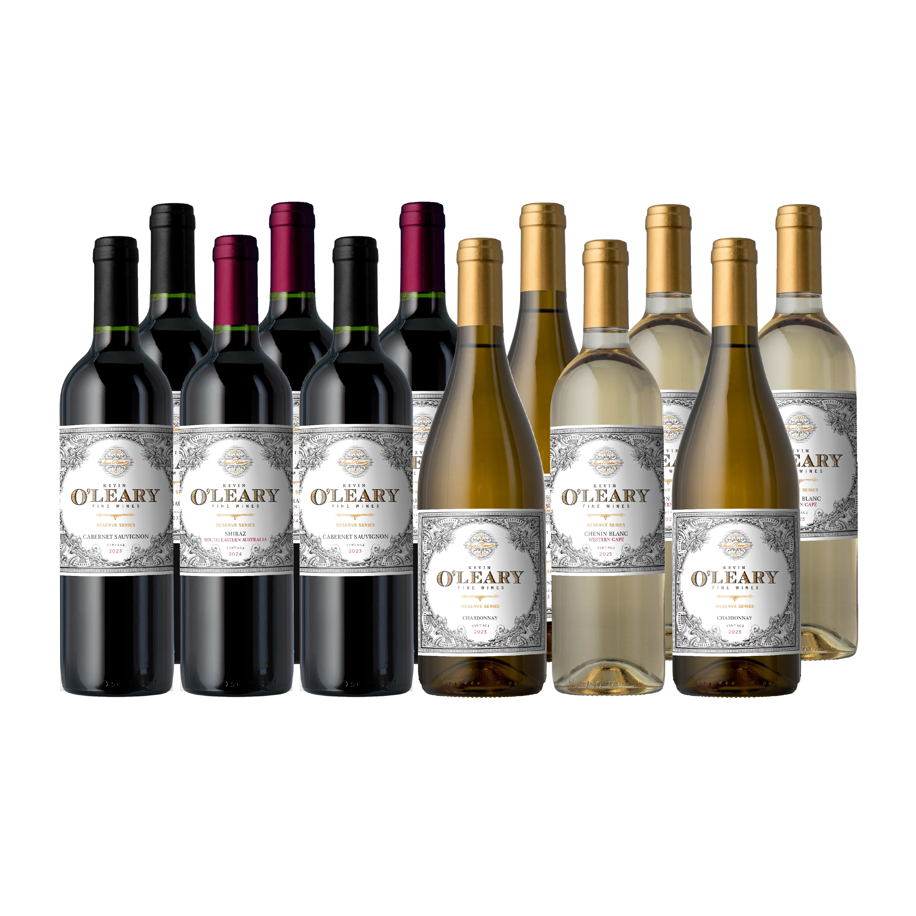 Kevin O’Leary Reserve 12 Bottle Wine Set Red & White