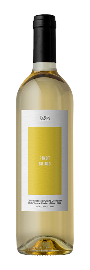 Public Goods Organic Pinot Grigio 2020