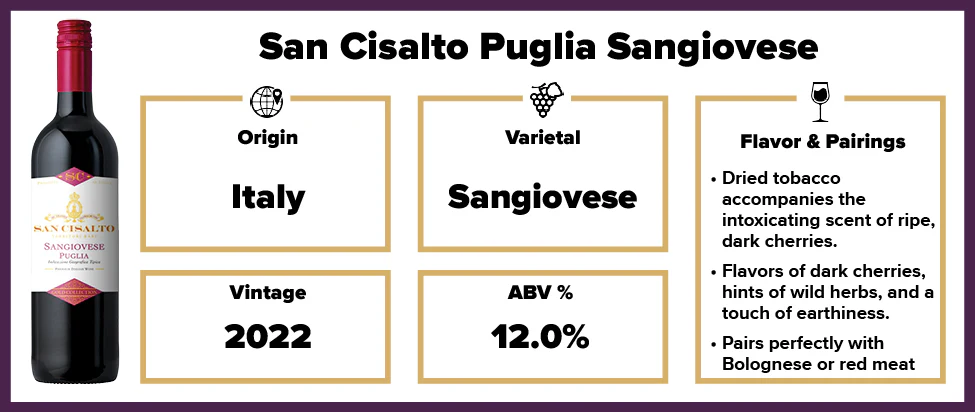 San Cisalto Sangiovese 2022 - Image 2
