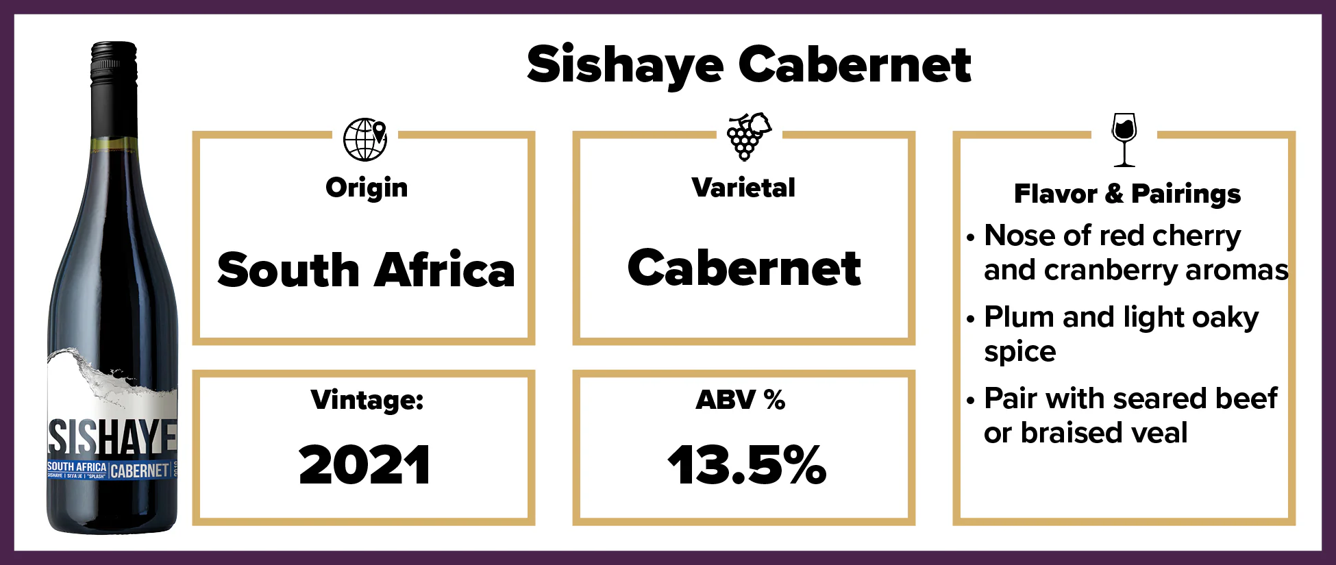 Sishaye Cabernet 2021 - Image 2