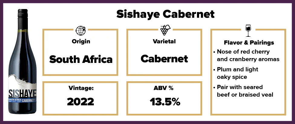 Sishaye Cabernet 2022 - Image 2