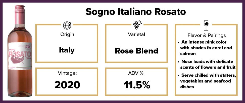 Sogno Italiano Rosato 2020 - Image 2