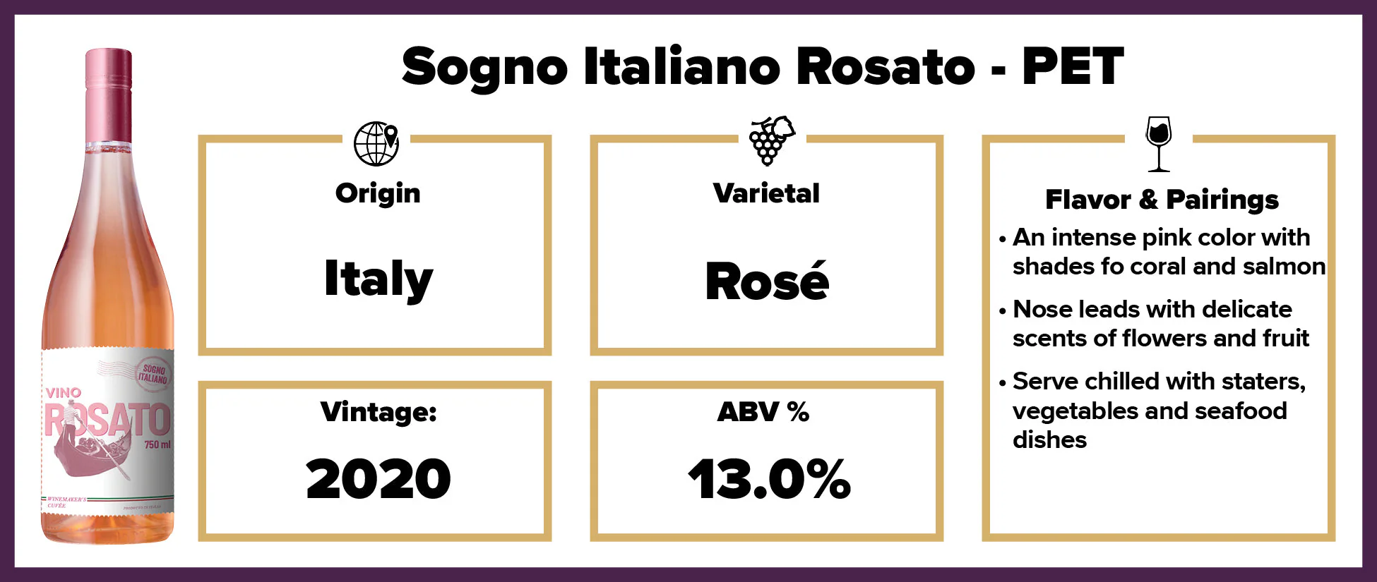 Sogno Italiano Rosato - PET* - Image 2