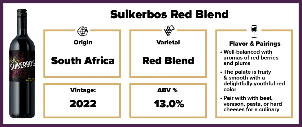 Suikerbos Red Blend 2022 - Image 2