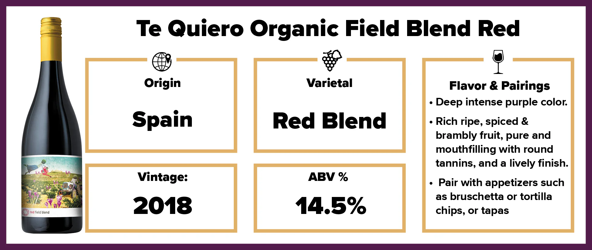 Te Quiero Field Blend Red - Image 2
