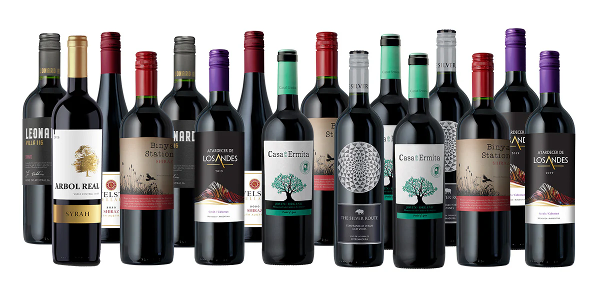 The $6.99 Shiraz, Syrah Hurrah 15-Pack + FREE Magnum Syrah!
