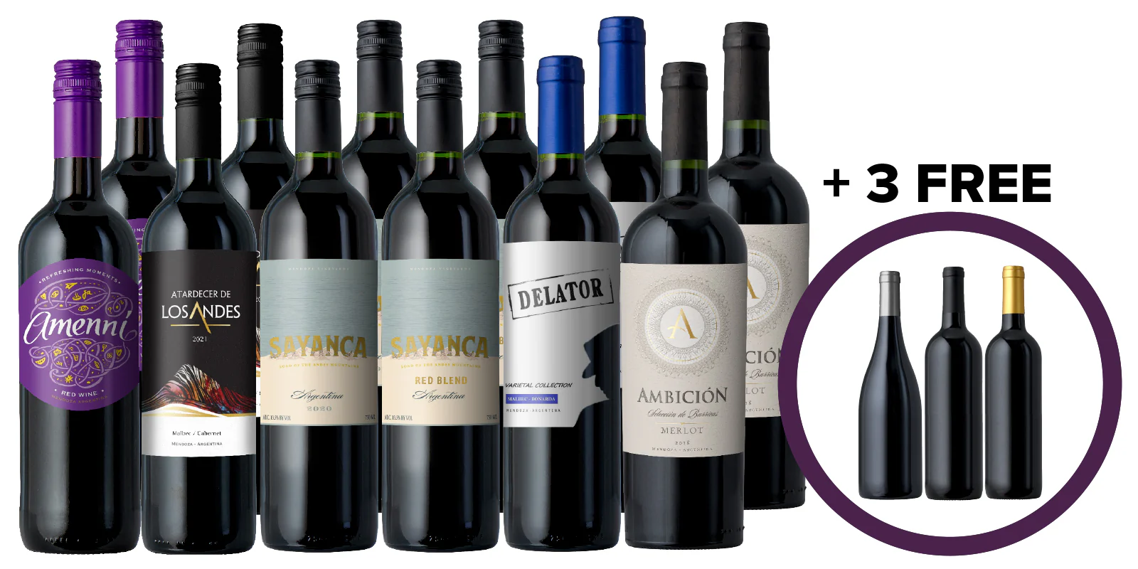 The Amazing Argentina Case + 3 FREE Mystery Bottles! - Image 2