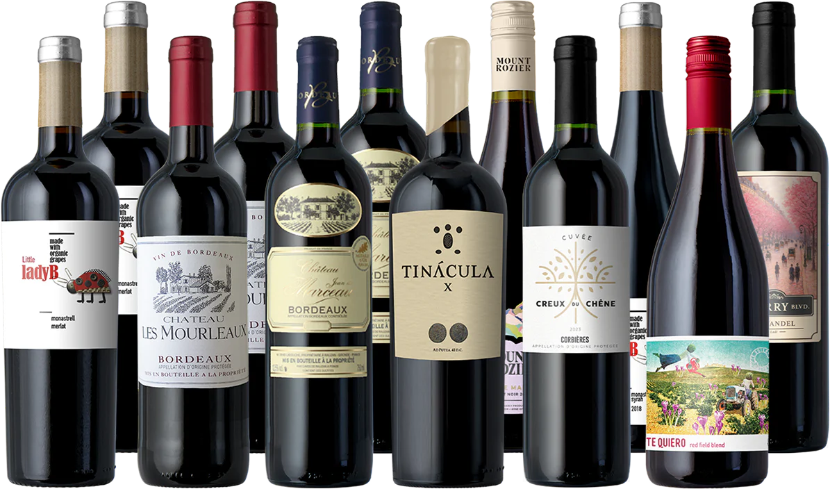 Top Shelf Red Wine Clearance 12-Pack