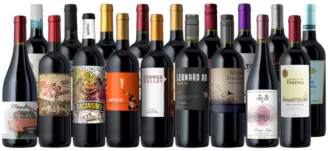 UPGRADE: The Biggest Vineyard Red Wine Sale Ever 18-Pack CA